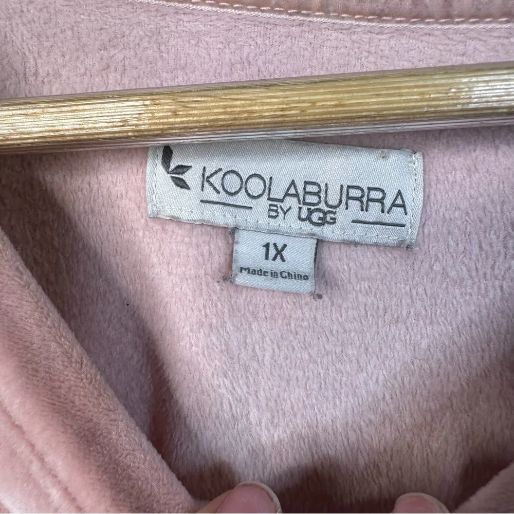 NWOT Koolaburra by UGG pink two piece jogger Set‎ Cozy velour lux Knit Comfort - Picture 7 of 12